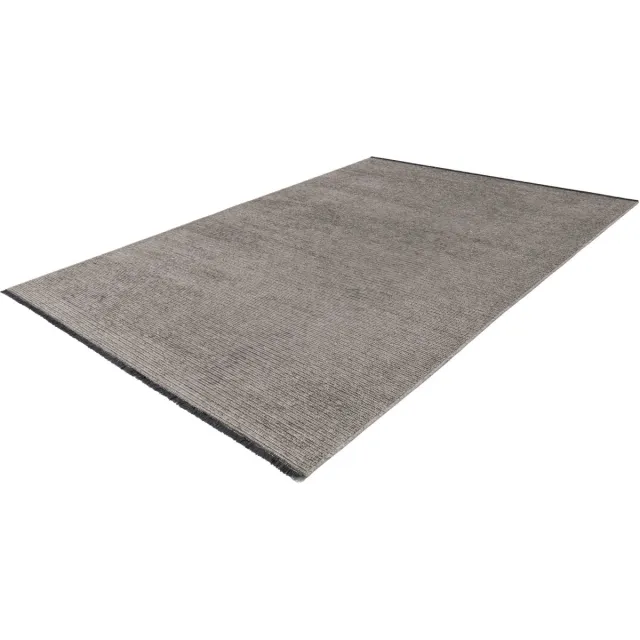 Batucci Vloerkleed - Modern Tapijt - Antislip - Zilver - Hoogwaardige Kwaliteit - Vouwbaar en Praktisch