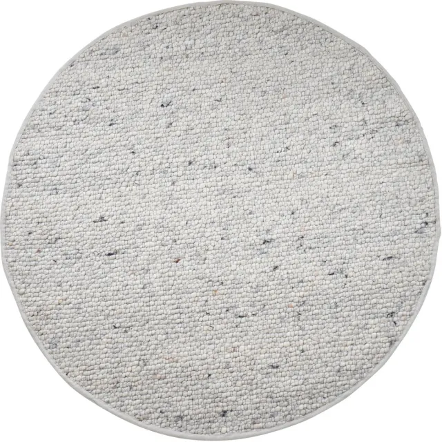 Veer Carpets Vloerkleed Steve Licht Grijs - Wollen Design Vloerkleed met Asymmetrisch Patroon in Scandinavische / Japandi Stijl, foto 2