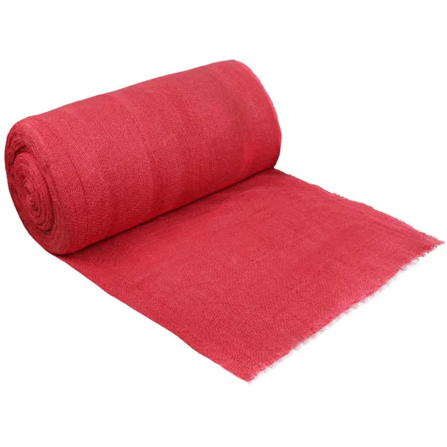vidaXL Tuin - Jute - Net - 160 - cm - x - 100 - m - 180 - gsm - 100% - Tossa - Jute - Rood