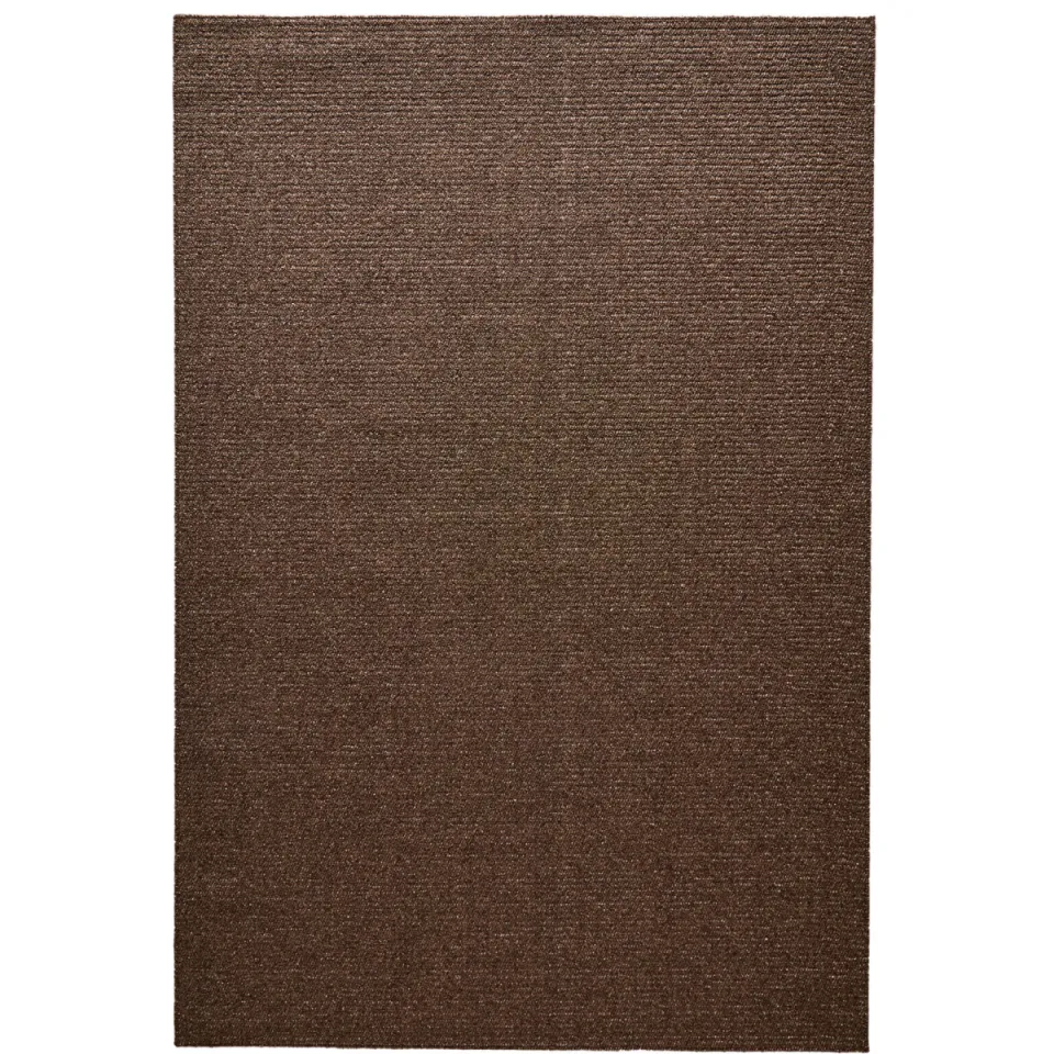 NOUS Living Tura vloerkleed donkerbruin donkerbruin/bruin/crème