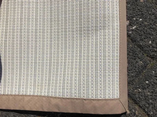 La Dora vloerkleed Crema, geschikt voor binnen en buiten, afmeting 183 x 275cm Creme
