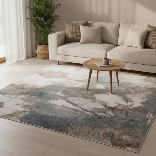 Fraai Wasbaar abstract vloerkleed - Misha Flow Multicolor - 230x330cm