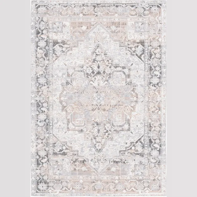 Pergamon Finesse - Vintage Designtapijt - Oriënt Keshan Creme