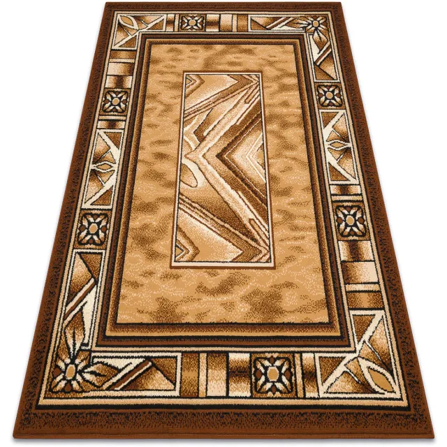 RUGSX Kleden Rugsx Tapijt BCF Morad OPAL kader, Klassiek - 300x400 cm Goud