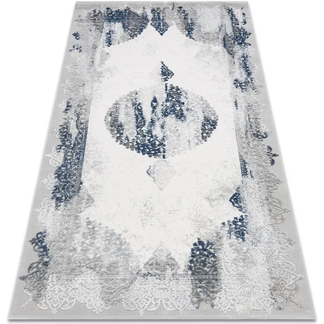 RUGSX Kleden Rugsx Tapijt ACRYL VALS 5040 Versleten, ornament blauw 100x200 cm