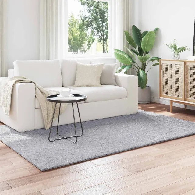 vidaXL Binnen kleed SIROLO Grijs 120 x 170 cm Polyester Medium Pile, foto 2