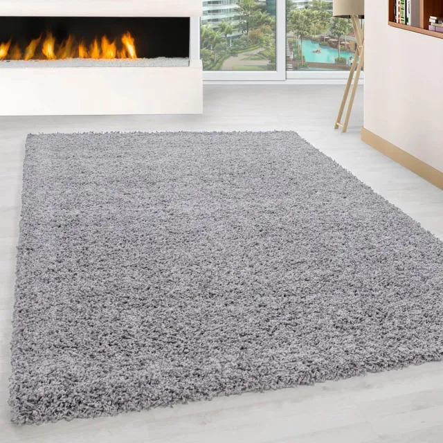 Ayyildiz Life Shaggy Vloerkleed - 160x230 cm - Lichtgrijs
