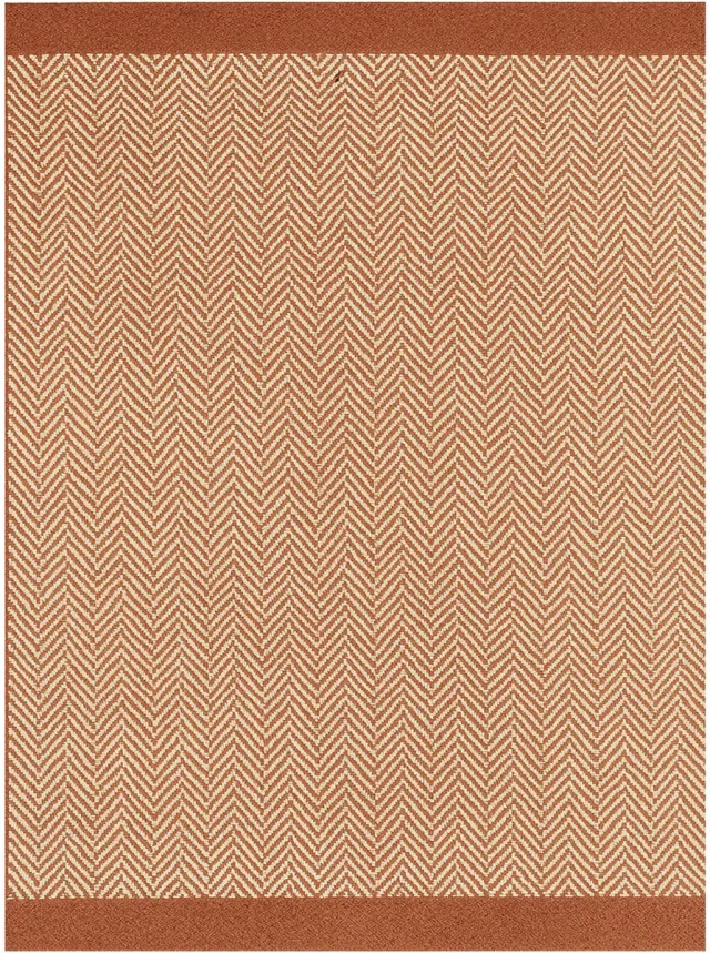 Fraai Wollen vloerkleed - Zula Terracottacotta