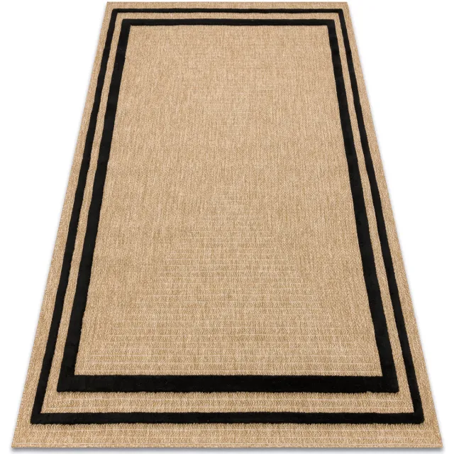 RUGSX Kleden Rugsx SPARK 0687 beige / zwart tapijt