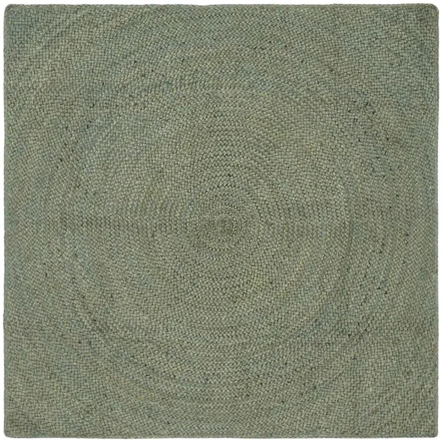 vidaXL Vloerkleden - Olijfgroen - 120 - x - 120 - cm - Jute