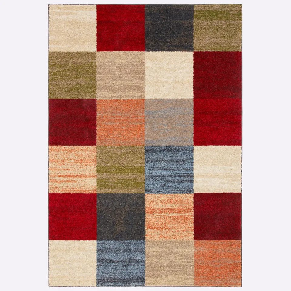 vloerkleed terracotta bont, foto 2