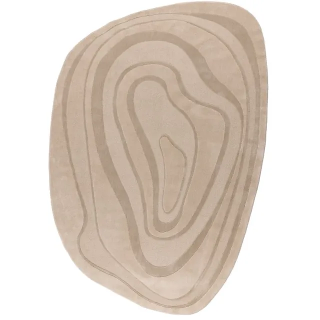 Muratap Organisch Abstract Vloerkleed Livorno Beige