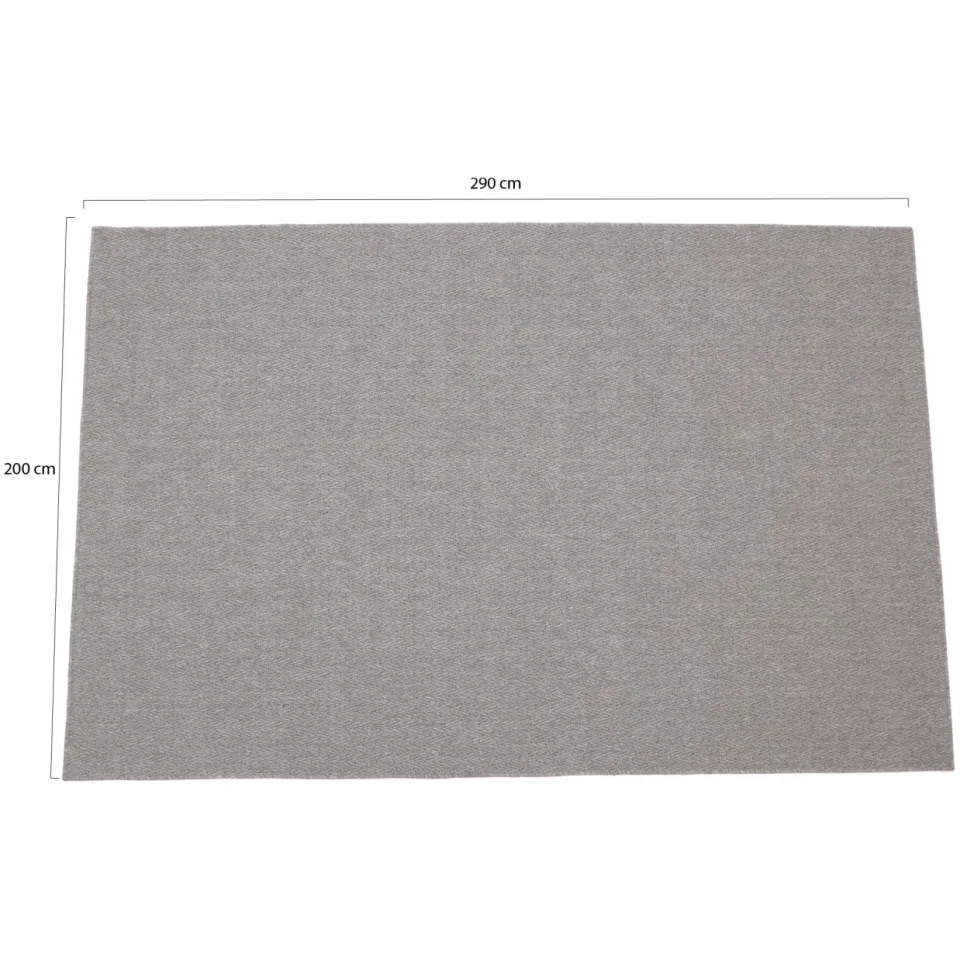 Kees Smit Collectie Bolonia buitenkleed 200x290cm grijs, foto 2