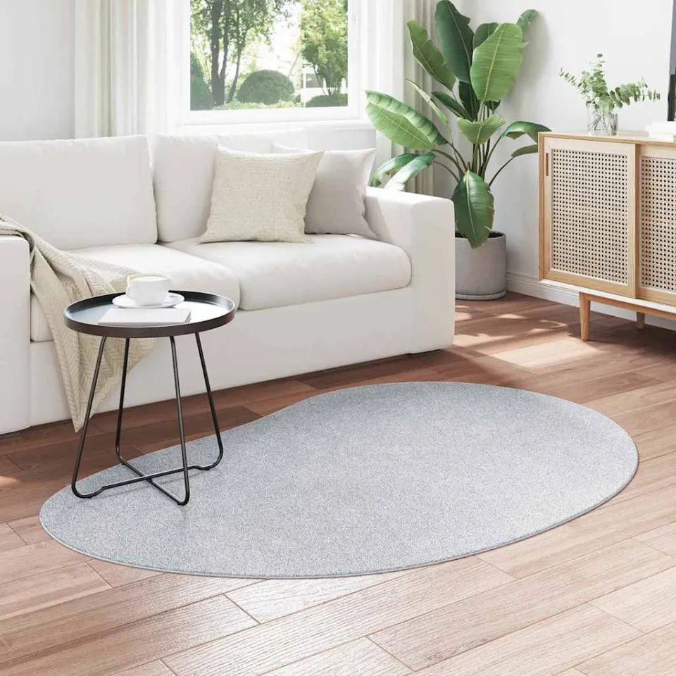 vidaXL Tapijt HUARTE Grijs 120 x 170 cm Polyester, foto 3