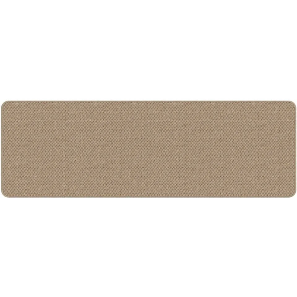 vidaXL Tapijtloper 50x150 cm sisal-look zandkleurig Bruin