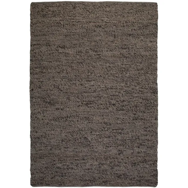 Dutch XXL Wollen Vloerkleed | Tapijt | Kvell | Gemeleerd | Grafietgrijs | 160x230 cm