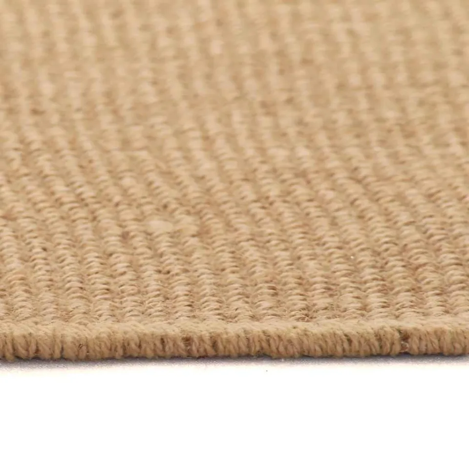 vidaXL Tapijt met latex onderkant 160x230 cm jute natuurlijk beige, foto 3