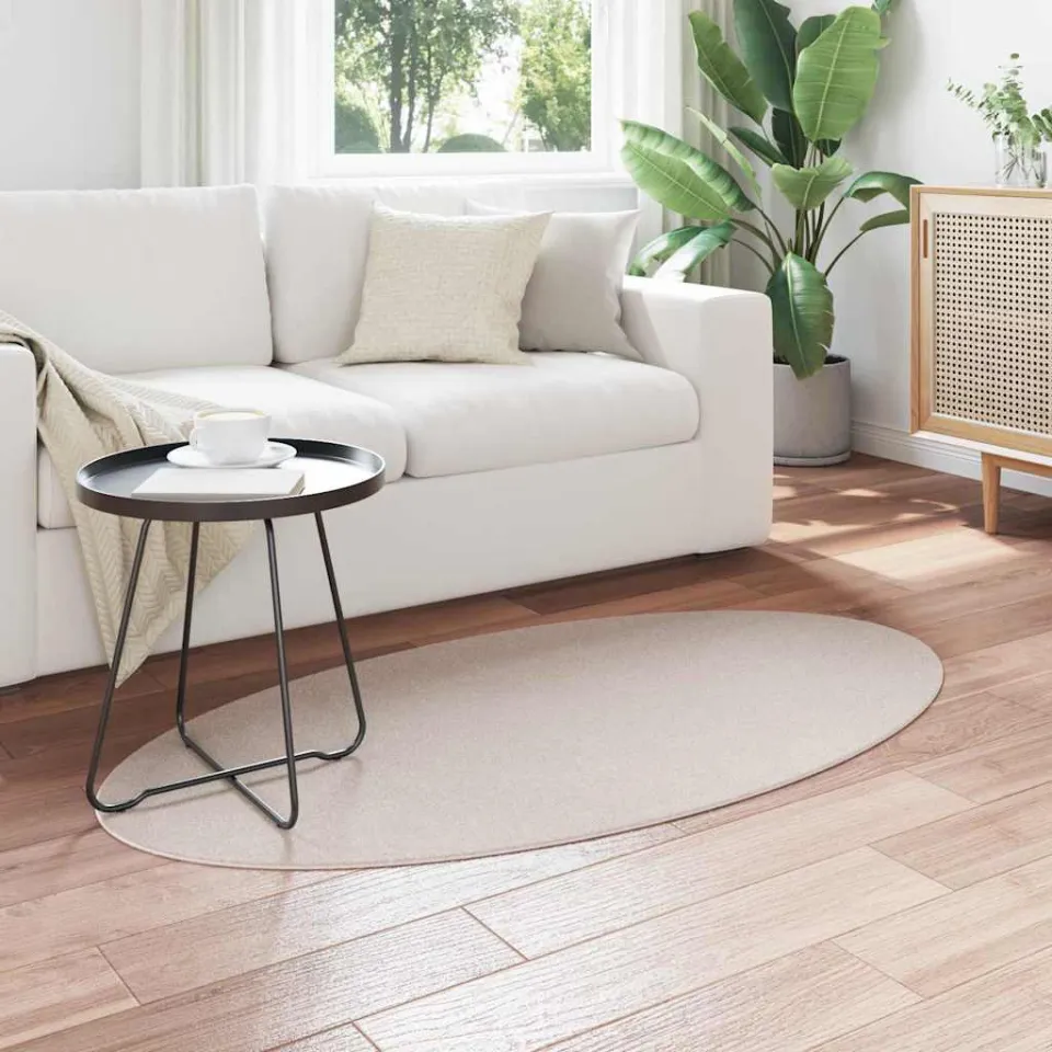 vidaXL Tapijt HUARTE Beige 80 x 150 cm 100% Polyester, foto 3