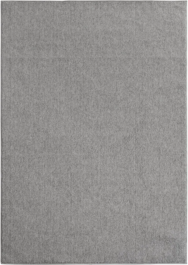 Ayyildiz Helix Vloerkleed Grijs 140x200 cm – Effen Laagpolig Tapijt – Modern Machinaal Geweven Vloerkleed voor Woonkamer, Slaapkamer en Keuken