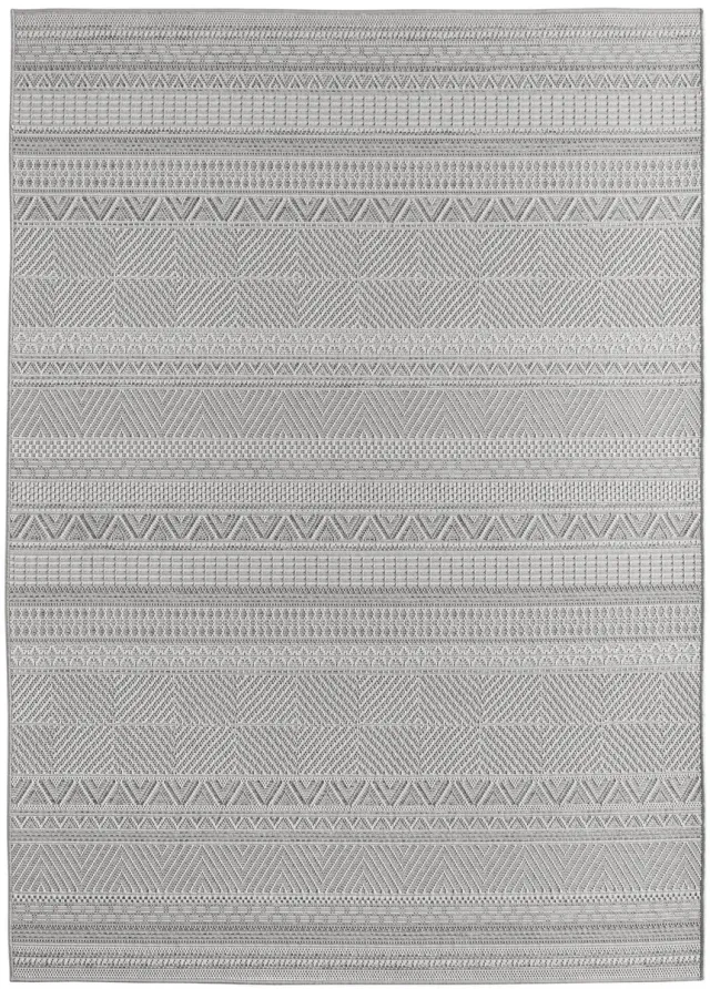 Dutch XXL Buitenkleed | Desert | Etnisch | Grijs | 200x290 cm | Buitentapijt | Tuintapijt