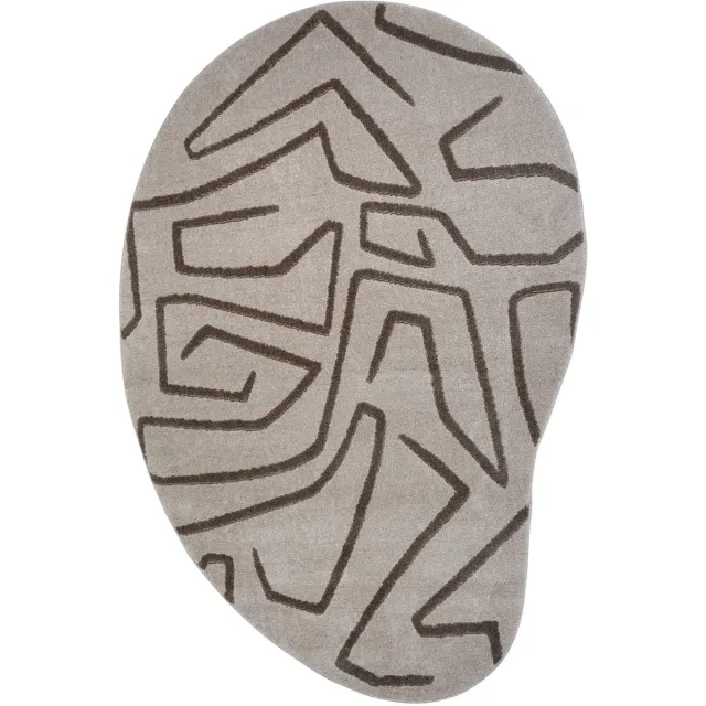 Veer Carpets Vloerkleed Labyrint Beige - Organisch