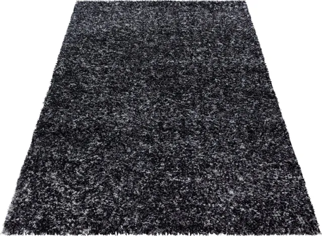 Muratap Rainbow Soft Shaggy Hoogpolig Vloerkleed Antraciet
