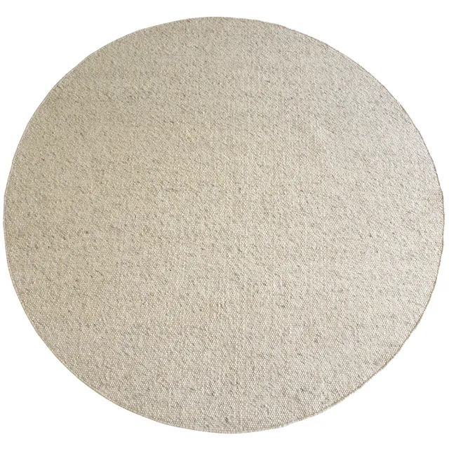 Rowico Home Auckland rond vloerkleed beige - Ø 250 cm