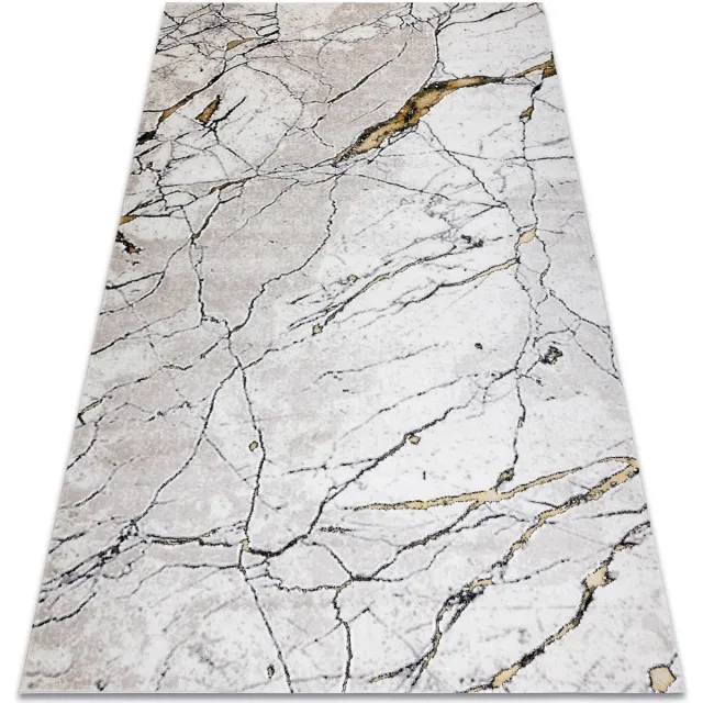 RUGSX Kleden Rugsx Tapijt GLOSS modern 529A 53 marmeren , 140x190 cm Beige