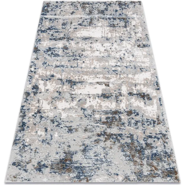 RUGSX Kleden Rugsx Tapijt ACRYL VALS 8121 Abstractie gewreven grijsk 80x300 cm