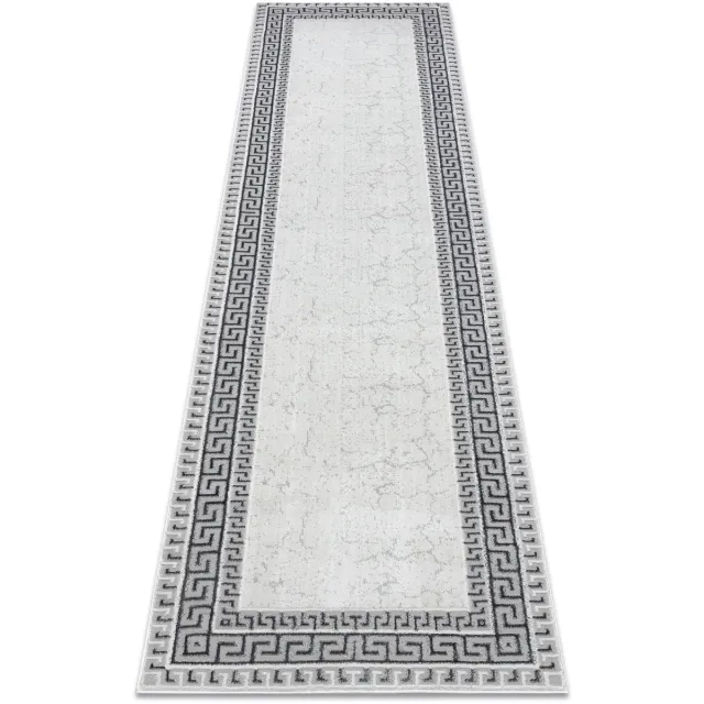 RUGSX Kleden Rugsx Sisal tapijt, loper ALLURE 1960 Grieks sleutel Wit