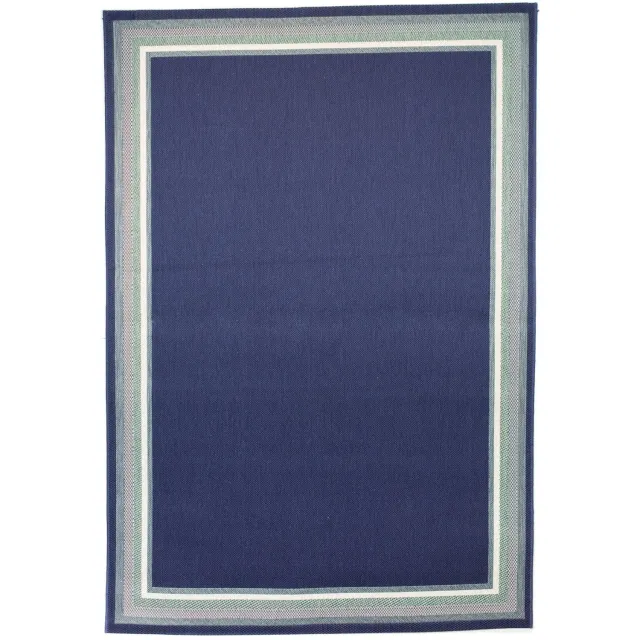 AFK Living Etnisch binnen buiten tapijt MARIN blauw