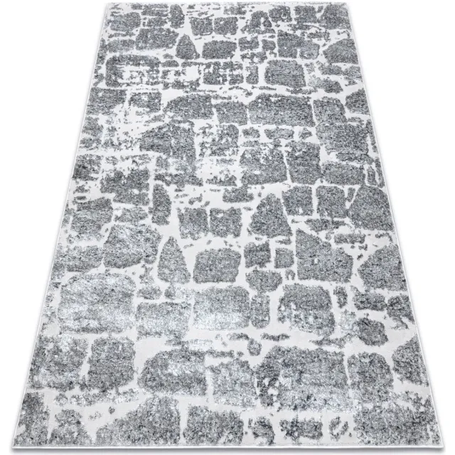 RUGSX Kleden Rugsx Tapijt MEFE modern 6184 Straatstenen- 160x220 cm Grijs