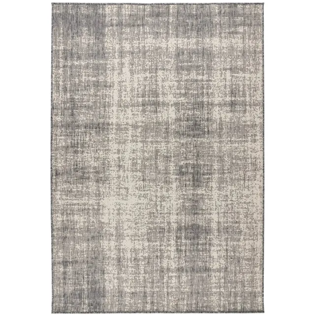 Dutch XXL Buitenkleed | Casa | Verweerd | Zilver | 160x230 cm | Buitentapijt | Tuintapijt