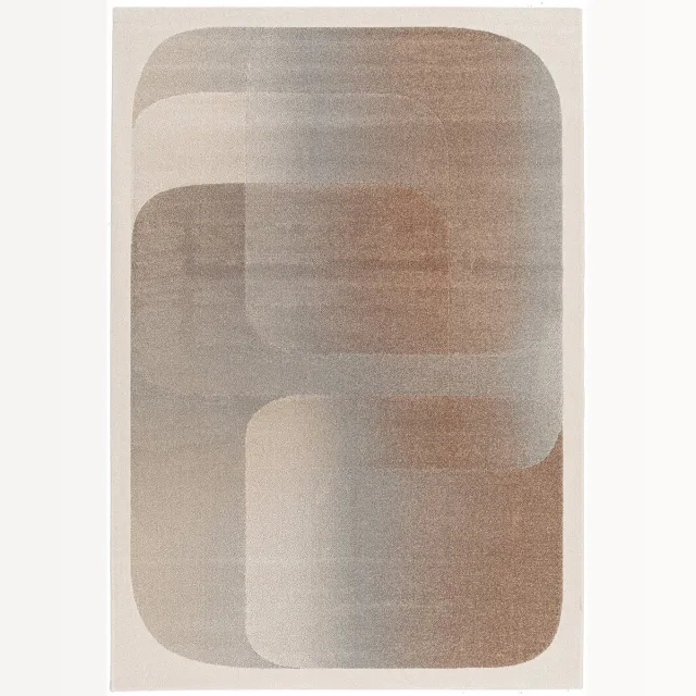 AFK Living Tapijt abstract design zeer zacht POEME veelkleurig