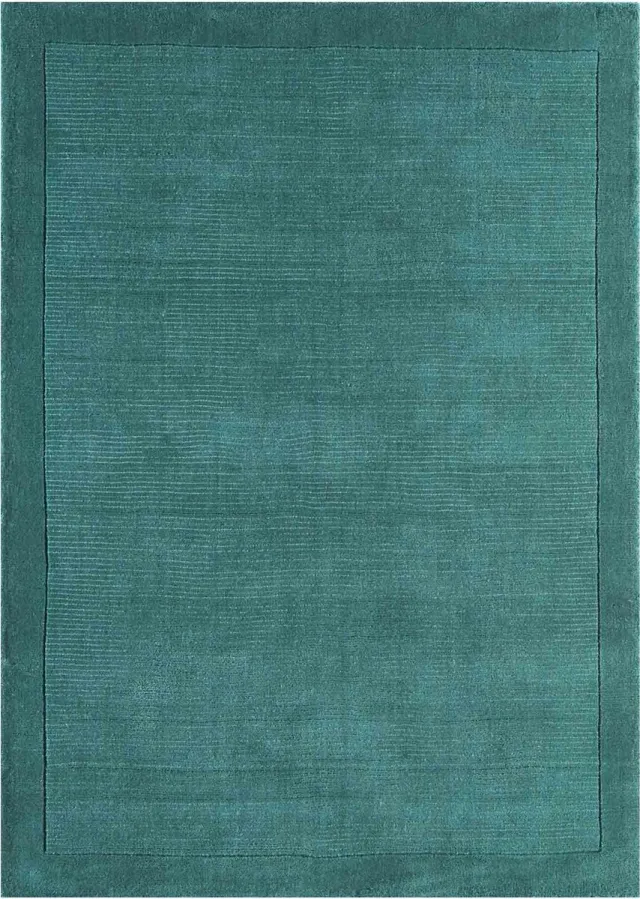 Asiatic York Teal vloerkleed - maat 200 x 290 cm Blauw, Groen