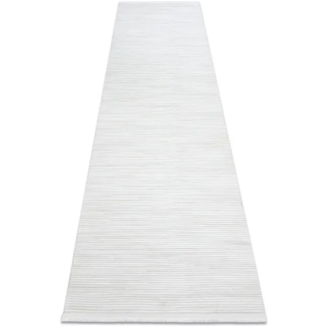 RUGSX Kleden Rugsx Modern tapijt, tapijt loopbrug DUKE 51376 crème 80x300 cm Beige