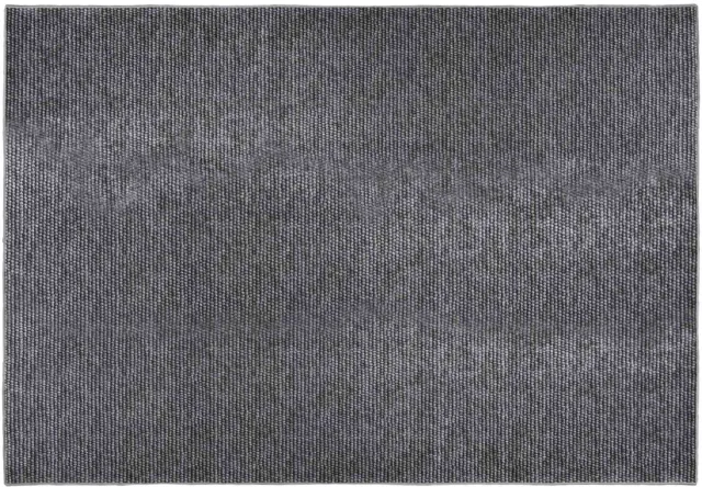 vidaXL Tapijt - Antraciet - 160 - x - 230 - cm - 100% - Polyester - 3 - mm - Wasbaar
