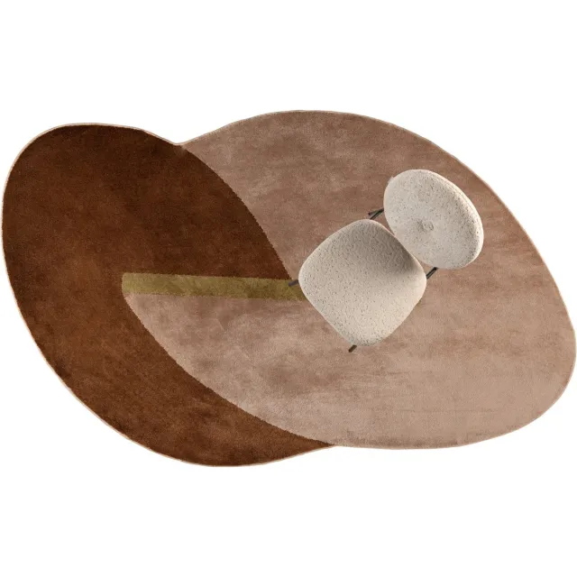 Zuiver Phila Vloerkleed 160x257 Terra Bruin