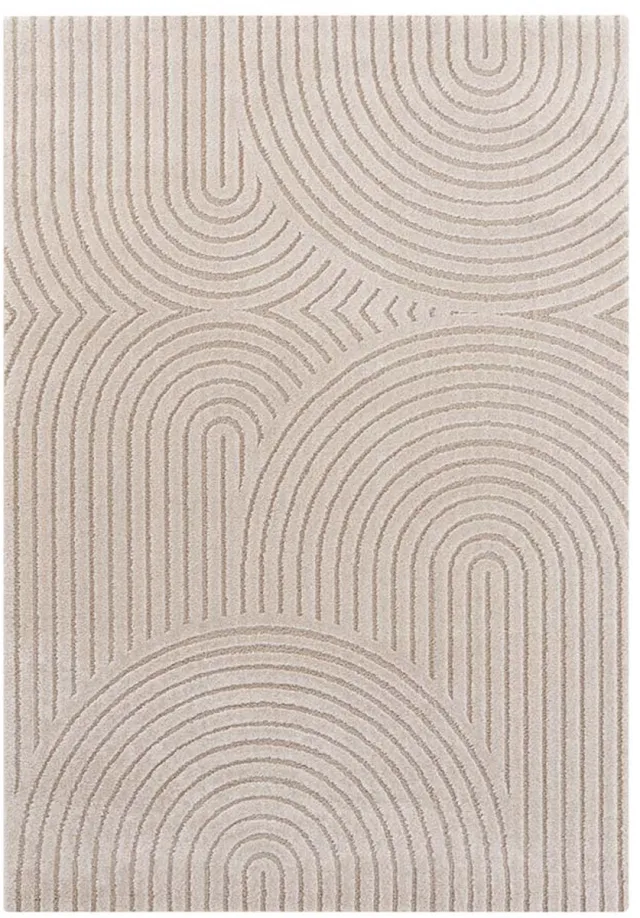 Elle Decoration Laagpolig vloerkleed Panglao Elle Decoration - crème/beige 200x290 cm