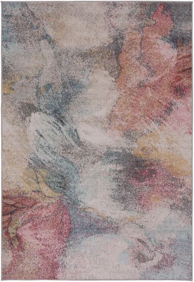 Pergamon Lagos Vintage Indoor & Outdoor Vloerkleed Geel