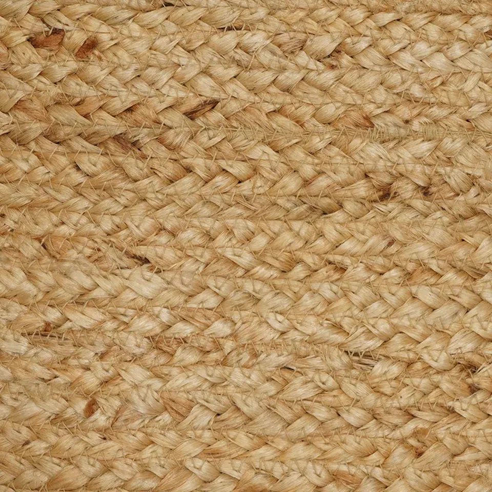 vidaXL Gebied Tapijt Naturel 152 x 245 cm Jute, foto 2