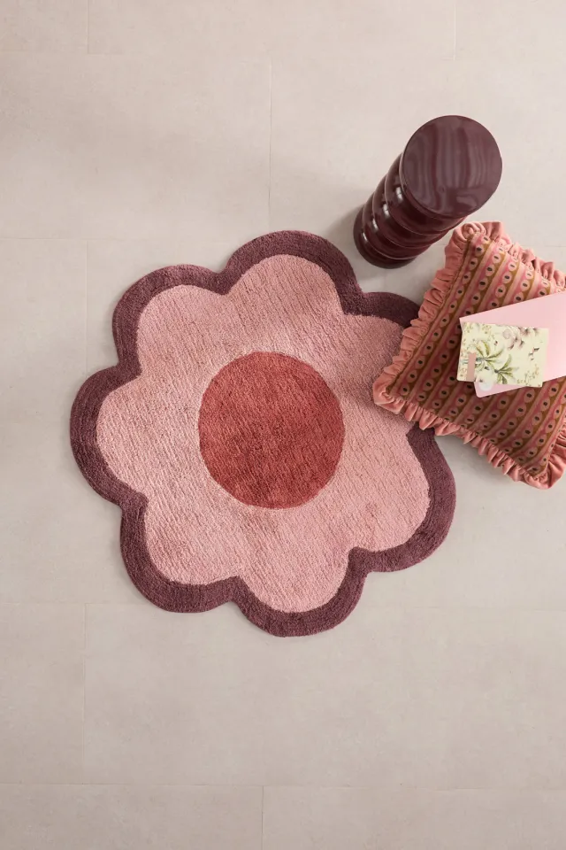 NOUS Kids kindervloerkleed Amelie roze, foto 2