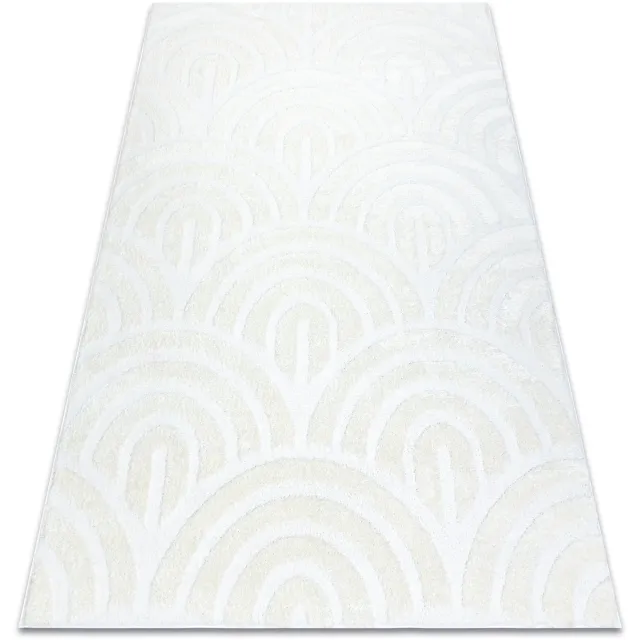 RUGSX Kleden Rugsx Tapijt modern MODE 8629 schelpen creme 80x150 cm Beige