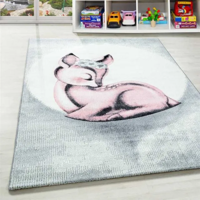 TapisTrend Kinderkleed Roze de babykamer, hertenpatroon