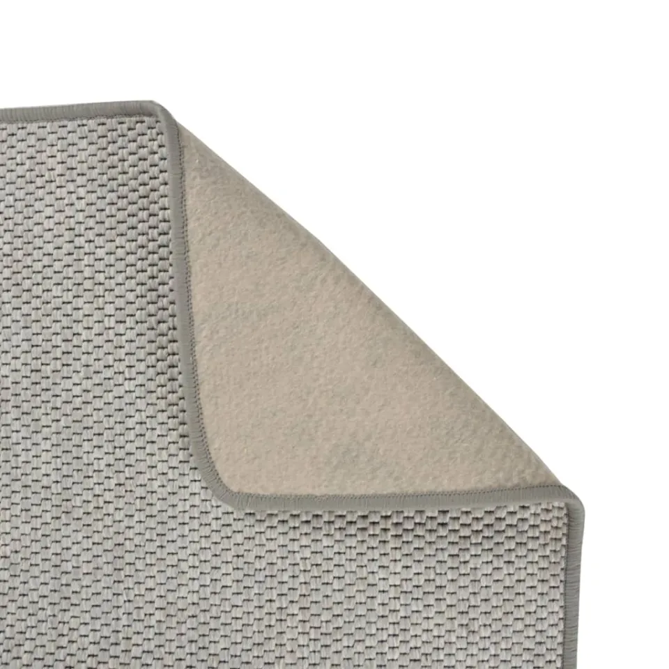 vidaXL Tapijtloper 80x250 cm sisal-look platina taupe, foto 4