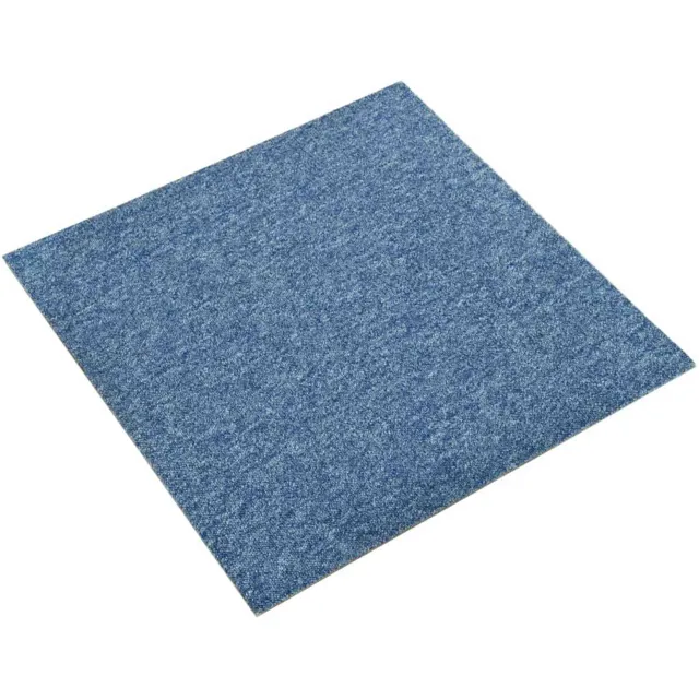 vidaXL Tapijt 20 st Blauw 50 x 50 cm 100% Polypropyleen