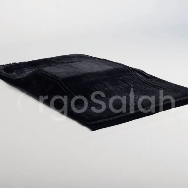 ergosalah Zwart - Ergonomische dikke gebedskleed gebedsmat voor knie support