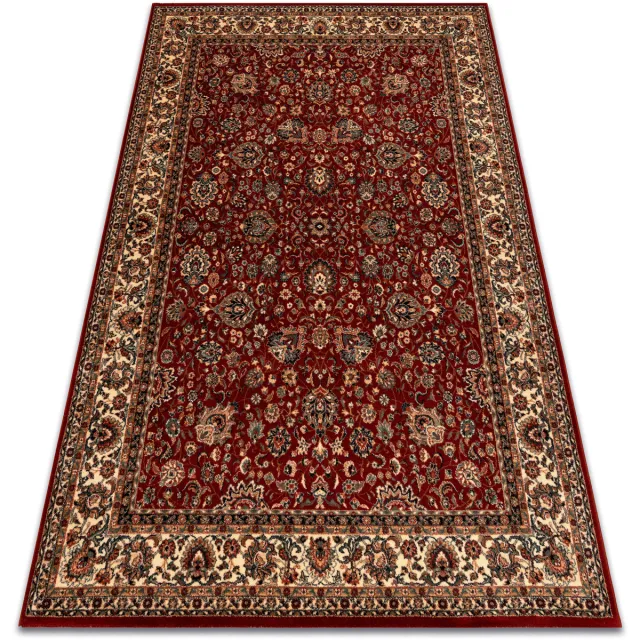 RUGSX Kleden Rugsx Wollen tapijt KASHQAI 4362 302 ornament bordeaux 160x240 cm
