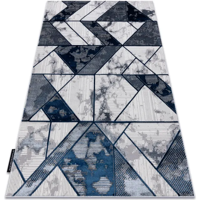 RUGSX Kleden Rugsx Tapijt DE LUXE modern 632 Geometrisch - 140x190 cm Beige