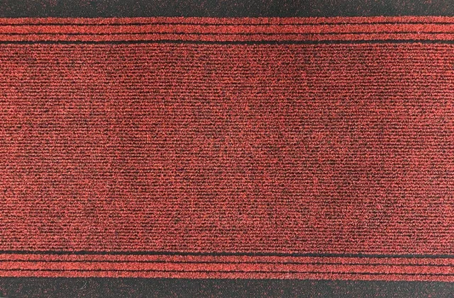 JYG Tapijtloper Club Rood 66 x 200 cm (= 2m ) - Keukenloper - Anti Slip - snijdbaar